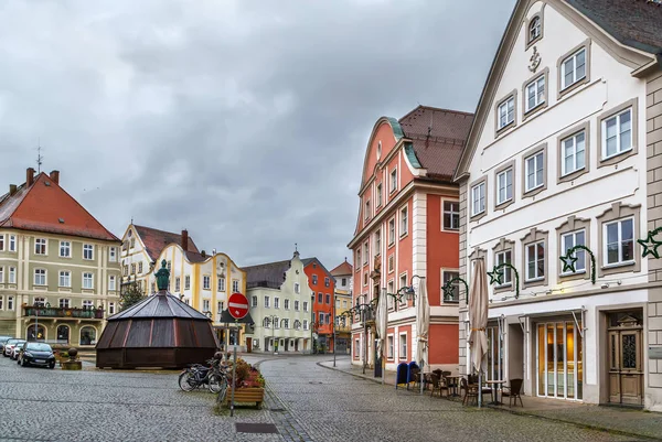 Almanya 'nın Eichstatt kentindeki ana meydan — Stok fotoğraf