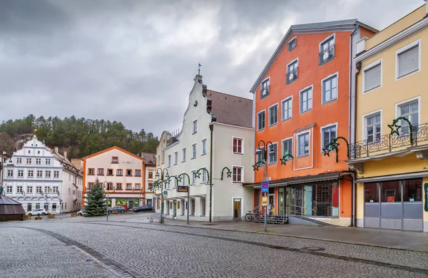 Fő tér Eichstatt, Németország — Stock Fotó