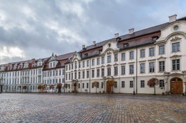 Residenzplatz Meydanı, Eichstatt, Almanya 