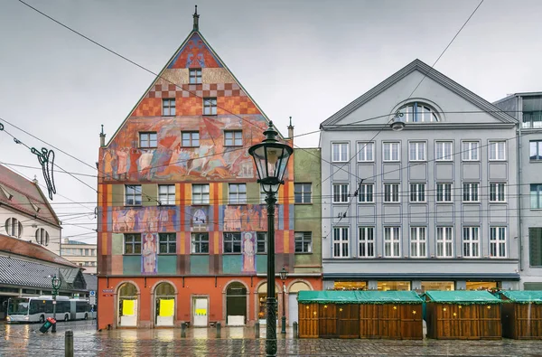 Rue à Augsbourg, Allemagne — Photo