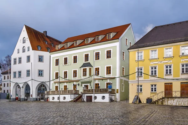 Square in Freising, Germany — Stockfoto