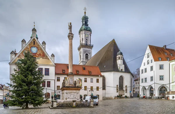 Parish Church of St. George, Freising, Germany — Stockfoto