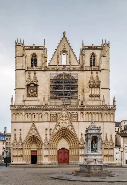 Lyon kathedraal, Frankrijk — Stockfoto