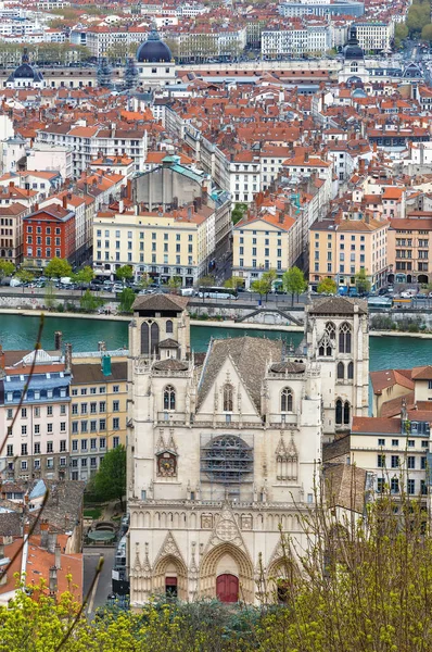Vista de Lyon, Frane — Fotografia de Stock