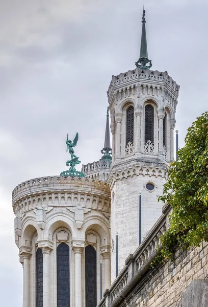 Базиліка Нотр-Дам-де-Fourviere, Ліон, Франція — стокове фото