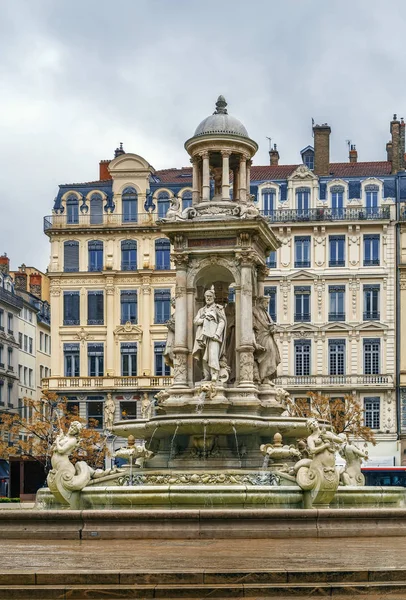 Place des Jacobins, Lyon, Franciaország — Stock Fotó