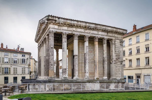 Temple of Augustus and Livia, Vienne, France — ストック写真