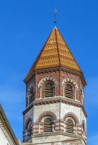 Basilika des heiligen julien, brioude, franz — Stockfoto