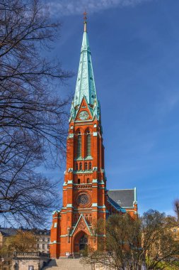 St. Johannes Kilisesi 1890 yılında İsveç 'in merkezindeki Stockholm' de inşa edilmiştir.