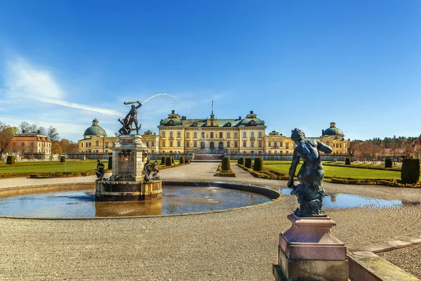 Drottningholm Palace Private Residence Swedish Royal Family Stockholm Sweden — Stock Photo, Image