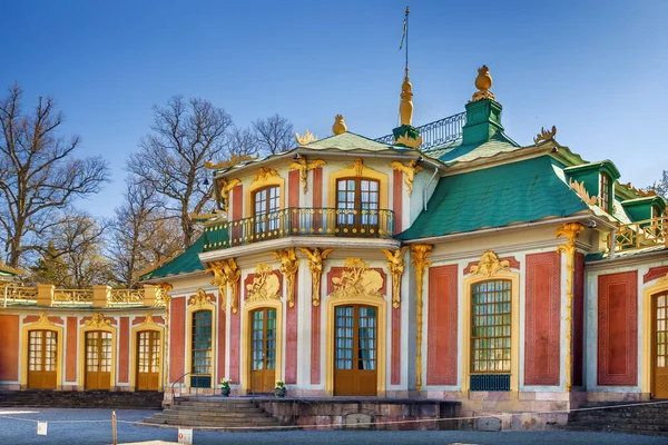 Pavilhão Chinês Localizado Terreno Parque Palácio Drottningholm Estocolmo Suécia — Fotografia de Stock