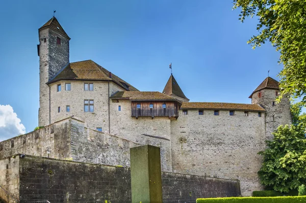 Schloss Rapperswil Stammt Aus Der Zeit 1220 Und Wird Erstmals — Stockfoto