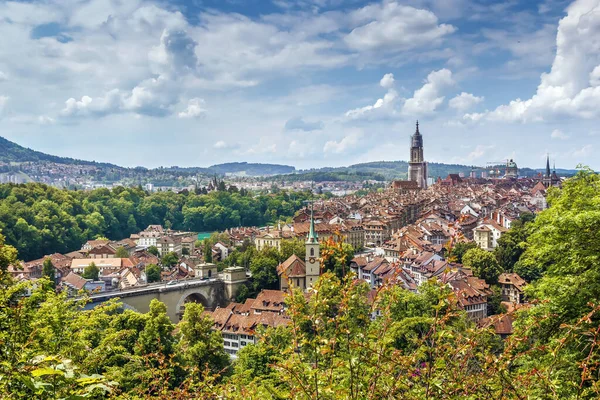 Aerial View Bern Hill Switzerland — Stock Photo, Image