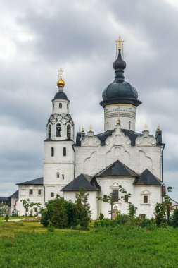 Rusya 'nın Sviyazhsk kentindeki Kutsal Doruk Manastırı' ndaki En Kutsal Tiyatro Katedrali (1560)