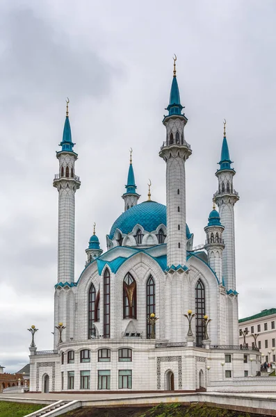Mezquita Qolsarif Situada Kremlin Kazán Rusia —  Fotos de Stock