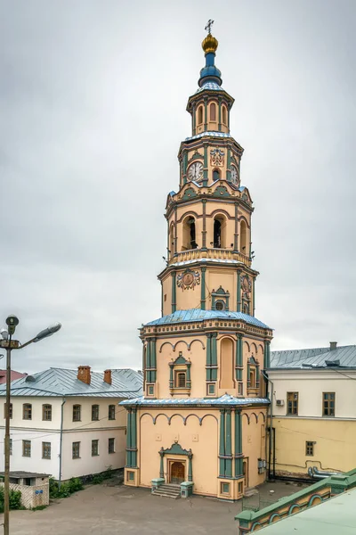 Zvonice Svatých Petra Pavla Katedrála Ruský Ortodoxní Kostel Kazani Rusko — Stock fotografie
