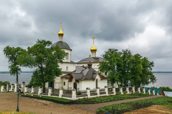 Kościół Konstantynów Wyspie Sviyazhsk Tatarstan Rosja — Zdjęcie stockowe