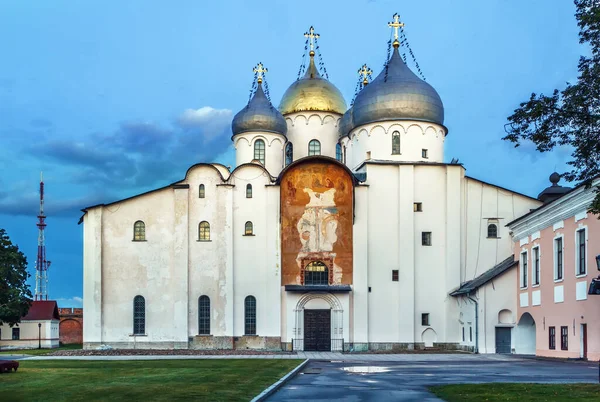 Katedra Zofii Mądrość Boża Jest Jedną Najstarszych Budowli Murowanych Rosji — Zdjęcie stockowe