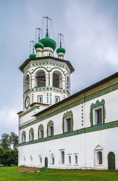Convento San Nicola Nel Villaggio Vyazhishchi Vicino Veliky Novgorod Russia — Foto Stock