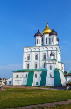 Trinity Katedrali Pskov Krom veya Kremlin, Rusya 'da yer almaktadır.