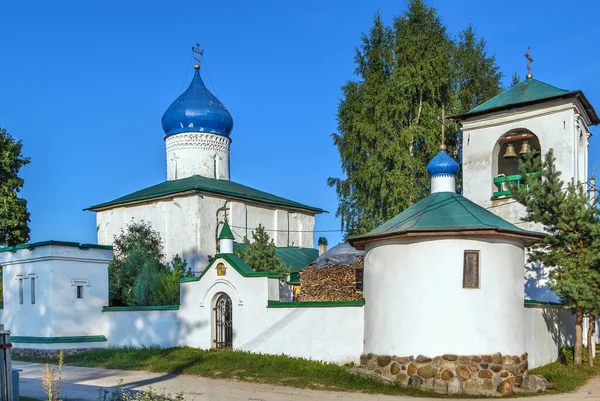 Kościół Konstantyna Heleny Został Zbudowany Xvi Wieku Pskowie Rosja — Zdjęcie stockowe