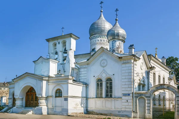 Église Saint Varlaam Khutyn Été Construit En1495 Pskov Russie — Photo