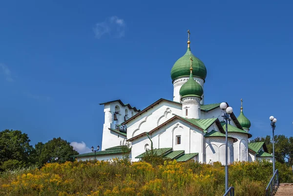 Igreja Epifania Zapskovye Foi Construída 1496 Pskov Rússia — Fotografia de Stock