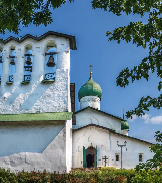 Iglesia Epifanía Zapskovye Fue Construido 1496 Pskov Rusia — Foto de Stock