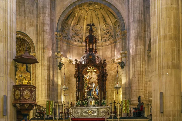Santa Maria Mayorin Kirkko Rondassa Espanjassa Alttari — kuvapankkivalokuva