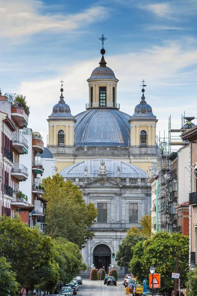 Bazylika Królewska San Francisco Grande Jest Rzymskokatolickim Kościołem Centrum Madrytu — Zdjęcie stockowe
