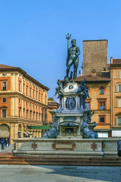 Neptun Szökőkút Egy Monumentális Szökőkút Található Névadó Tér Piazza Del — Stock Fotó