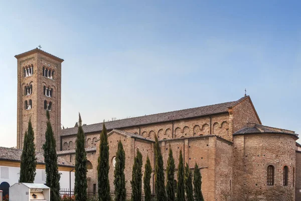 Βασιλική Του Αγίου Φραγκίσκου Είναι Μια Μεγάλη Εκκλησία Στη Ραβέννα — Φωτογραφία Αρχείου