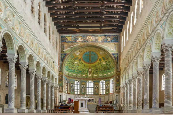 Basílica Sant Apollinare Classe Importante Monumento Arte Bizantino Cerca Rávena —  Fotos de Stock