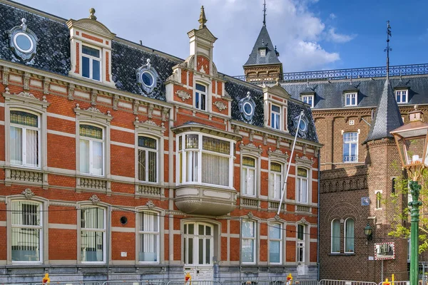 Historisch Gebouw Het Centrum Van Sittard Nederland — Stockfoto