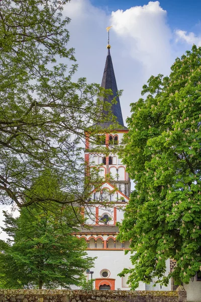 Doppelkirche Schwarzrheindorf Románský Kostel Bonnu Německo Kostel Byl Kdysi Součástí — Stock fotografie