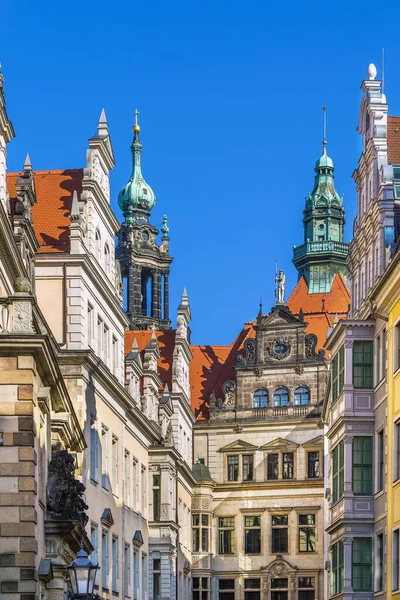 Дрезден Замок Або Королівський Палац Одна Найстаріших Будівель Дрездена Німеччина — стокове фото