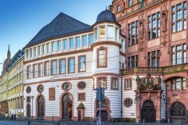 Frankfurt 'un Yeni Belediye Binası Ben Main, Almanya