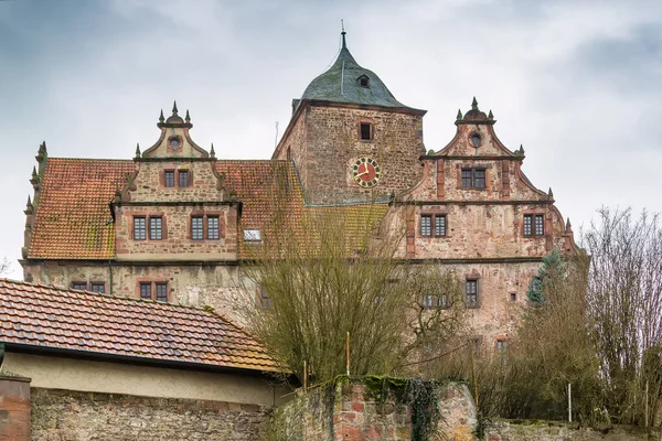 Castelo Medieval Vorderburg Schlitz Foi Construído Por Volta 1600 Alemanha — Fotografia de Stock