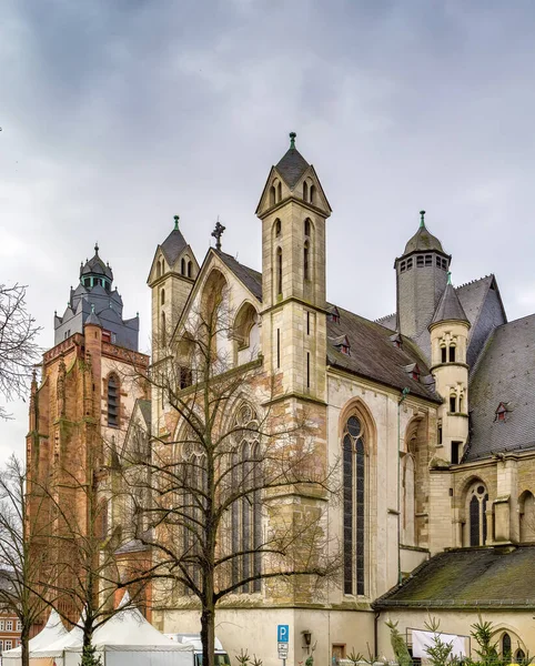 Catedral Wetzlar Una Iglesia Grande Ciudad Wetzlar Alemania —  Fotos de Stock