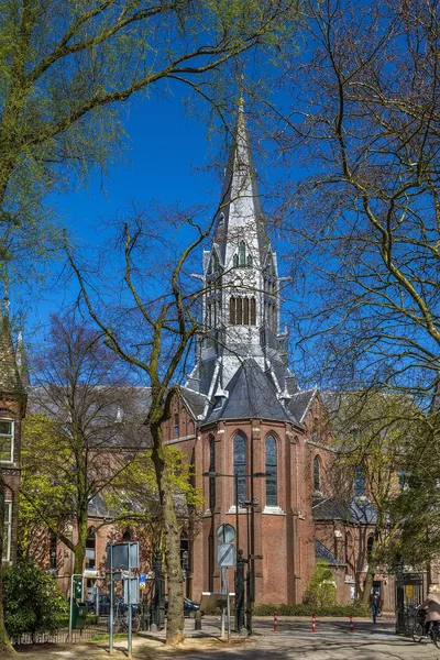 Vondelkerk Vondel Church Byl Postaven Gotickém Stylu Obnovy Amsterdamu Okraji — Stock fotografie