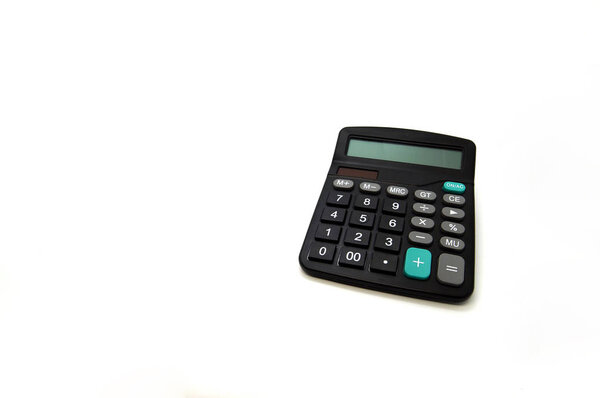 Digital Calculate in White Background