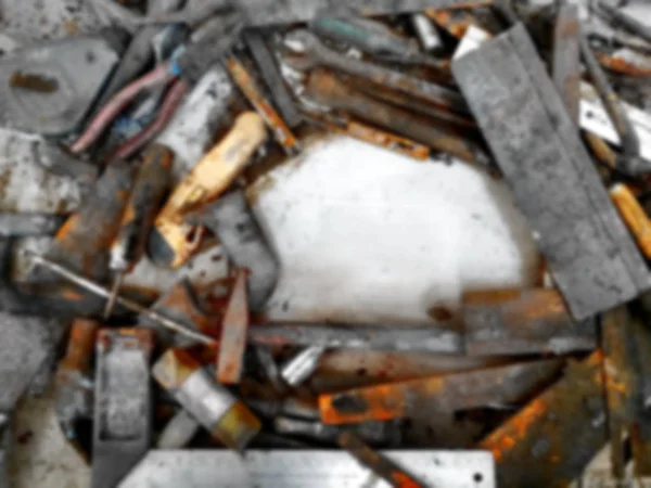 Verschmutzte Handwerkzeuge Mit Flecken — Stockfoto