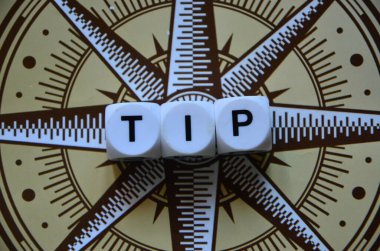 bir arka plan üzerinde Word ipuçları