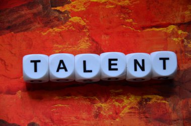 soyut renkli ahşap arkaplan ile kelime yeteneği