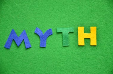 Soyut bir arkaplanda sözcük