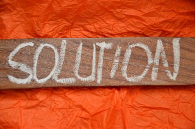 Soyut arkaplanda kelime çözümü