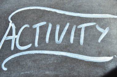 El yazısı kavramı - renkli görüntü