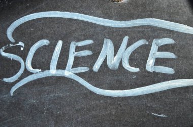 word writing text chemistry. business concept for research of the science or research that are often used as a rolled up ripped cardboard cardboard placed above a