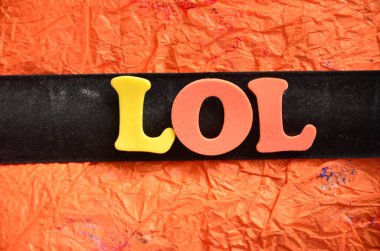 word note on a abstract background