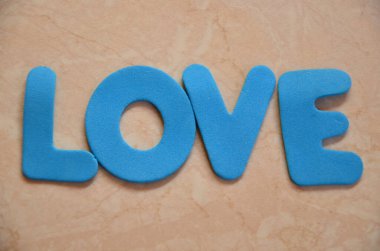 kelime aşk soyut üzerinde